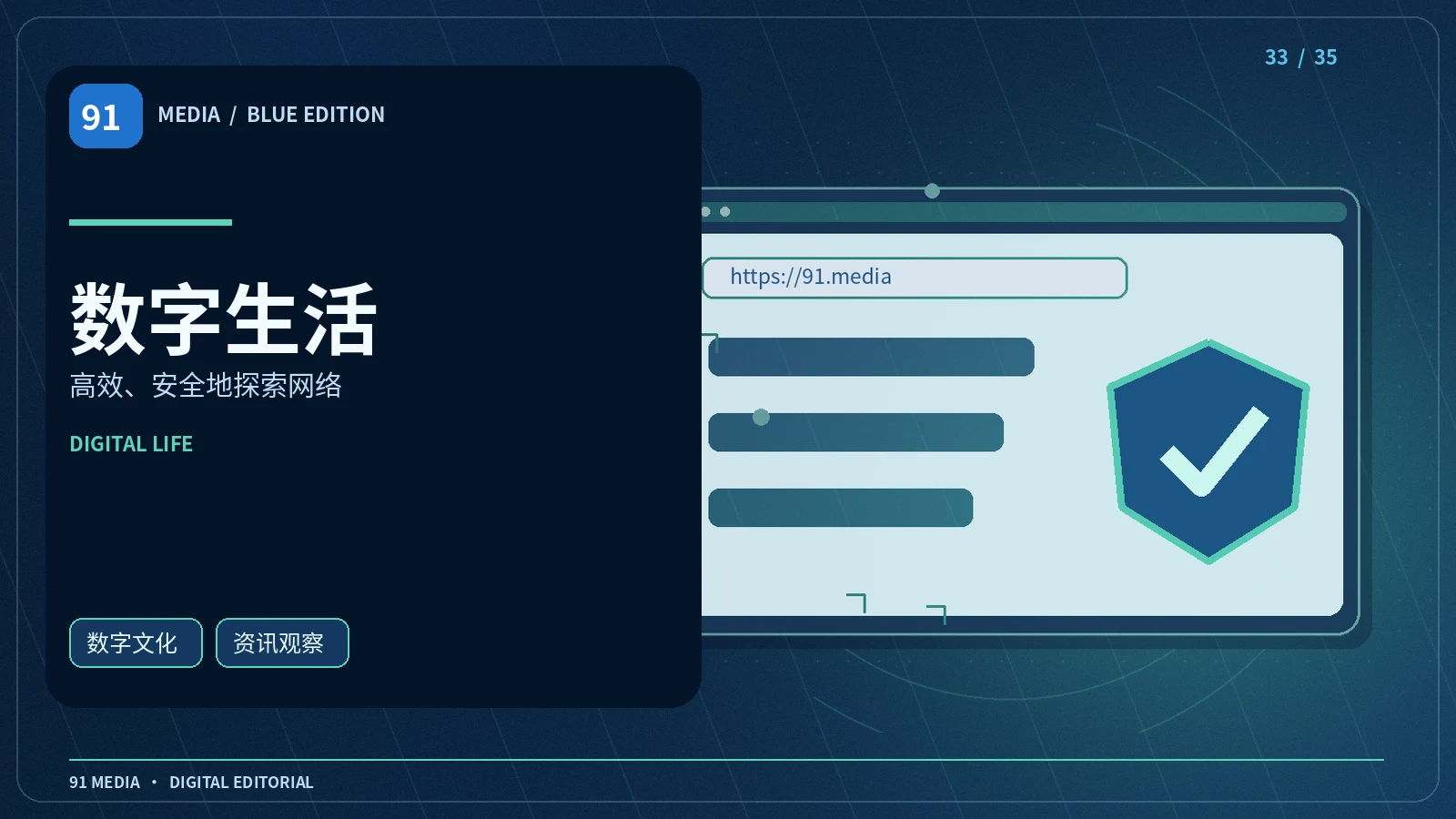 数字生活栏目视觉